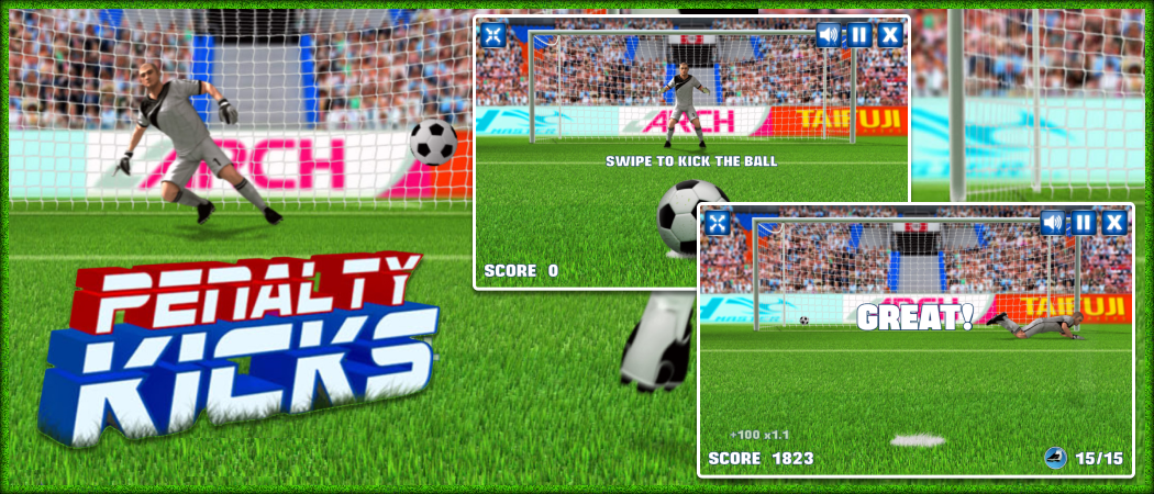 Penalty Kicks em Jogos na Internet